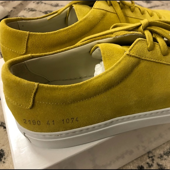 common projects achilles low yellow